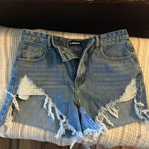 MOMOKROM Jean Shorts